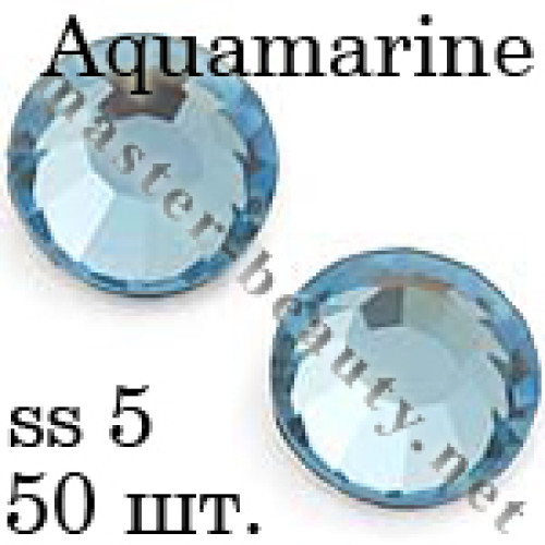 Стрази aquamarine ss05