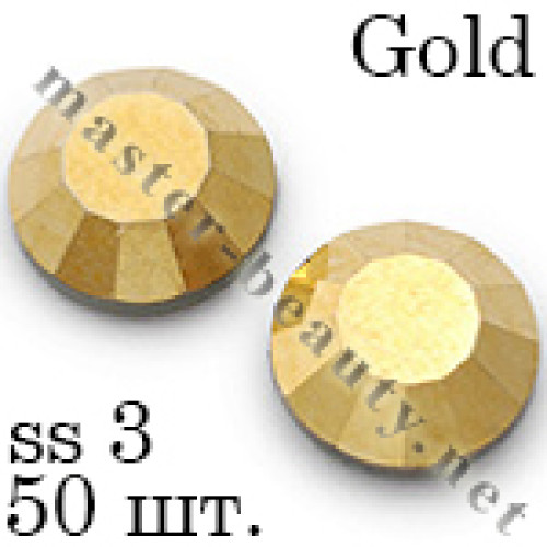 Стрази Gold ss03