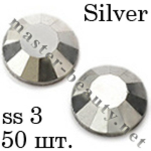 Стрази Silver ss03